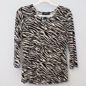 Zebra Print Blouse